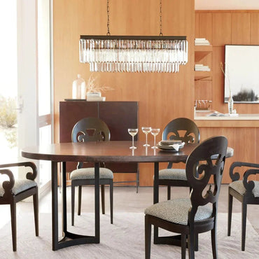 Layland Tiered Rectangular Chandelier - Auralume