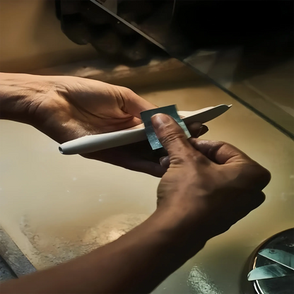 Ceramic Ginkgo Rings Branch Chandelier - Auralume