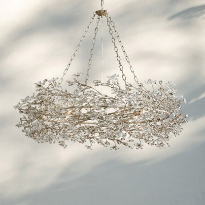 Fiora Crown Chandelier 39" 48" 60“ - Auralume