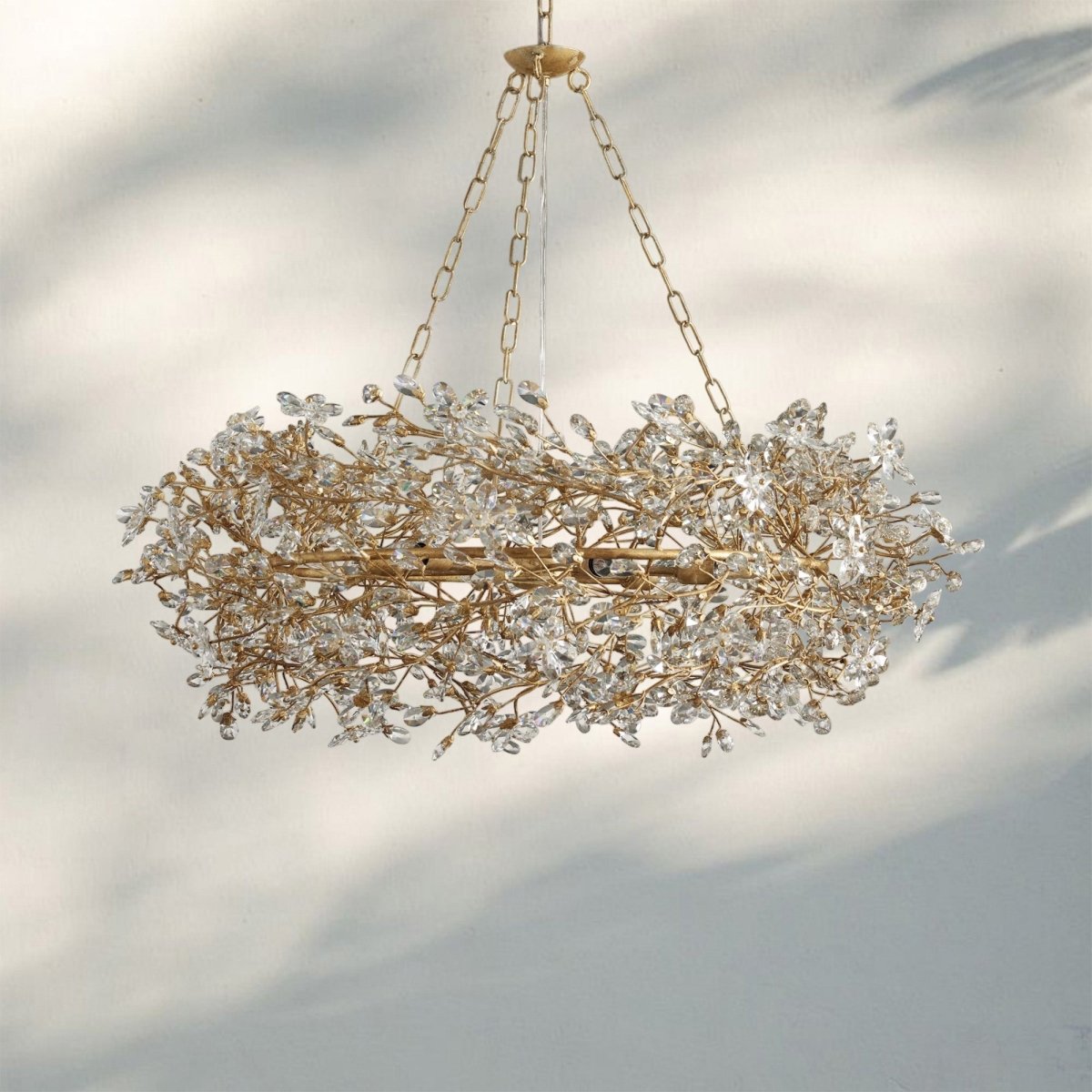 Fiora Crown Chandelier 39" 48" 60“ - Auralume