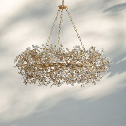 Fiora Crown Chandelier 39" 48" 60“ - Auralume