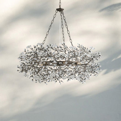 Fiora Crown Chandelier 39" 48" 60“ - Auralume