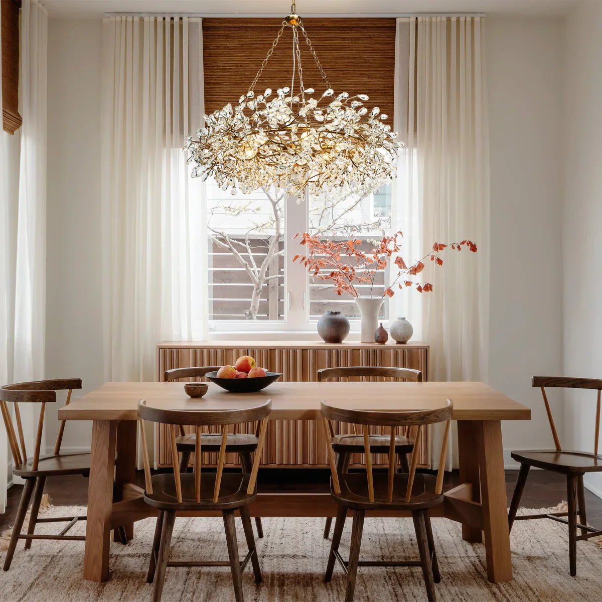 Fiora Crown Chandelier 39" 48" 60“ - Auralume