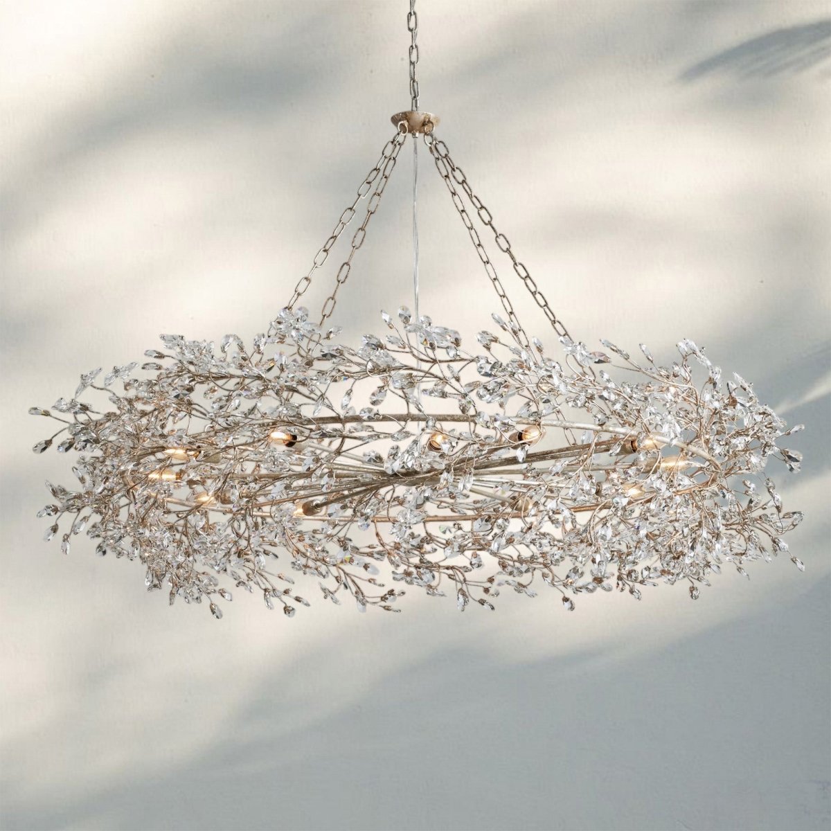 Fiora Crown Chandelier 39" 48" 60“ - Auralume