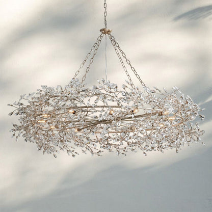 Fiora Crown Chandelier 39" 48" 60“ - Auralume