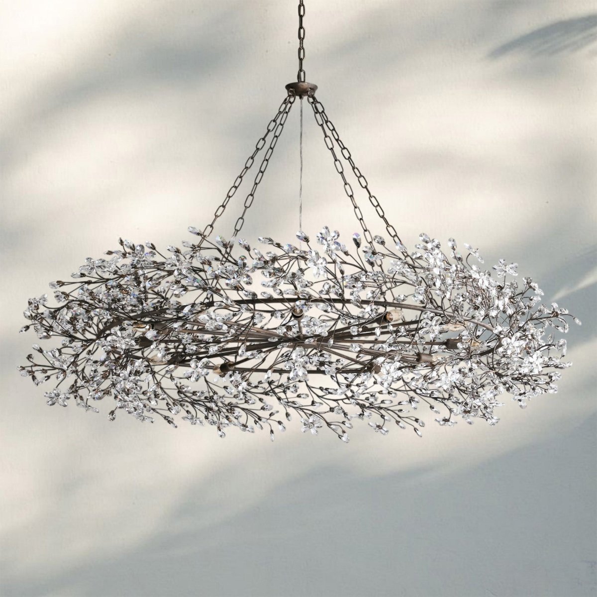 Fiora Crown Chandelier 39" 48" 60“ - Auralume