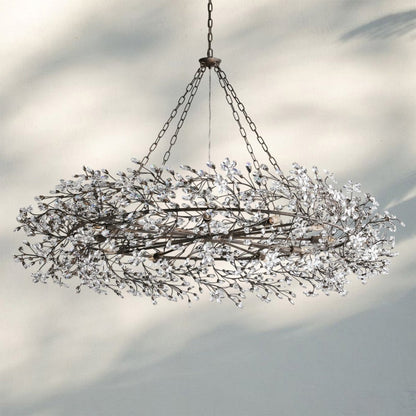 Fiora Crown Chandelier 39" 48" 60“ - Auralume