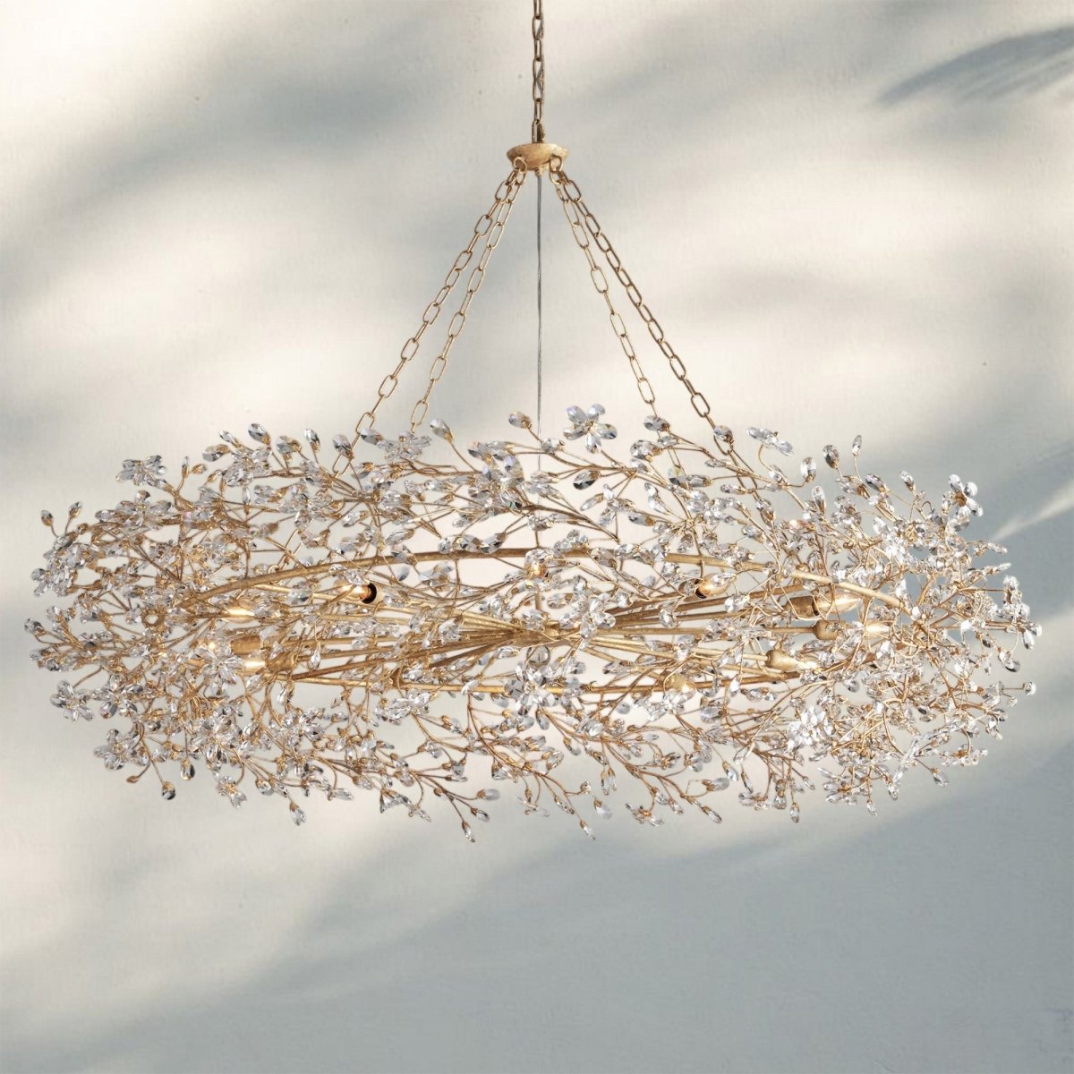 Fiora Crown Chandelier 39" 48" 60“ - Auralume