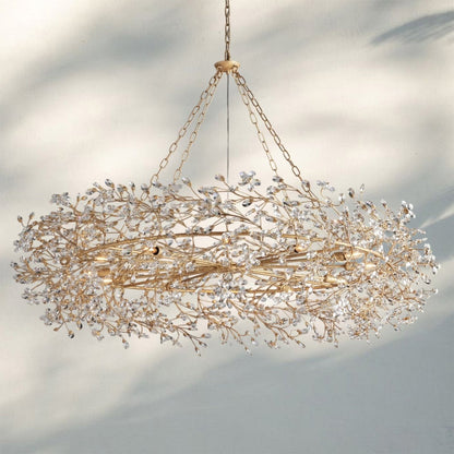Fiora Crown Chandelier 39" 48" 60“ - Auralume