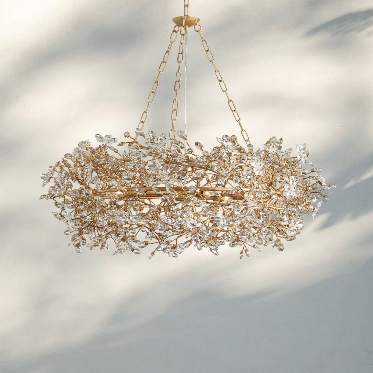 Fiora Crown Chandelier 39" 48" 60“ - Auralume