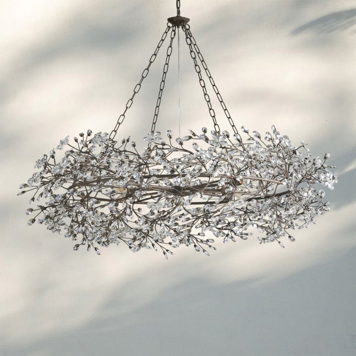 Fiora Crown Chandelier 39" 48" 60“ - Auralume