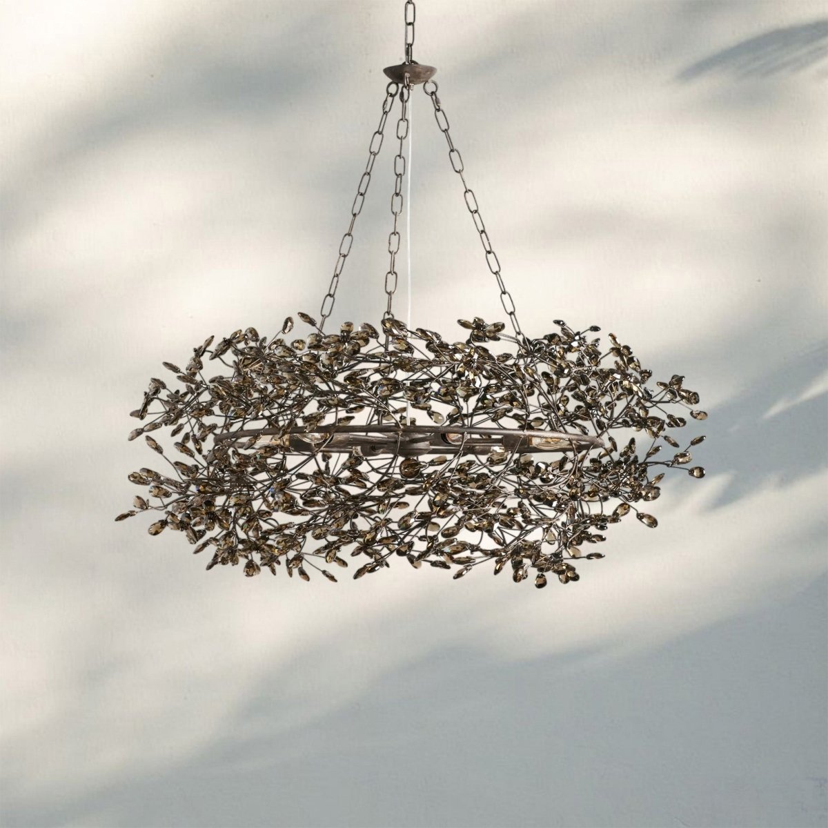 Fiora Crown Chandelier 39" 48" 60“ - Auralume