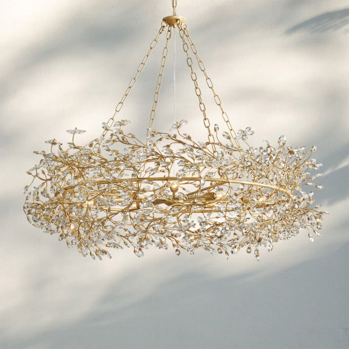 Fiora Crown Chandelier 39" 48" 60“ - Auralume