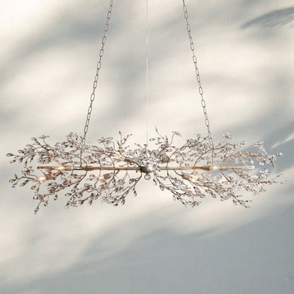 Fiora Linear Chandelier 43" 51" 68"W - Auralume