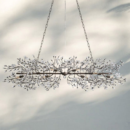 Fiora Linear Chandelier 43" 51" 68"W - Auralume