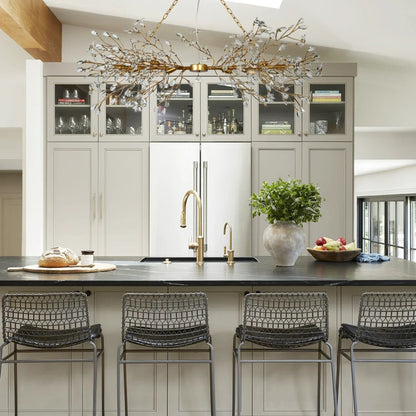 Fiora Linear Chandelier 43" 51" 68"W - Auralume