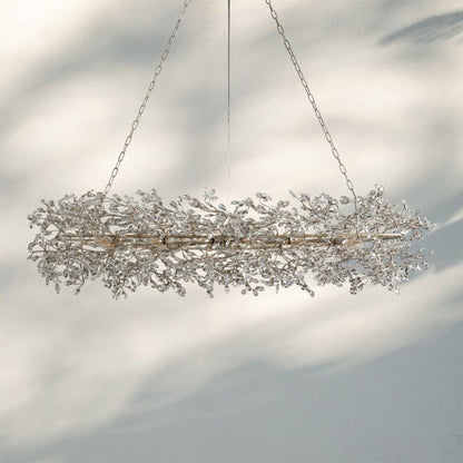 Fiora Oval Chandelier 62'' 74'' - Auralume
