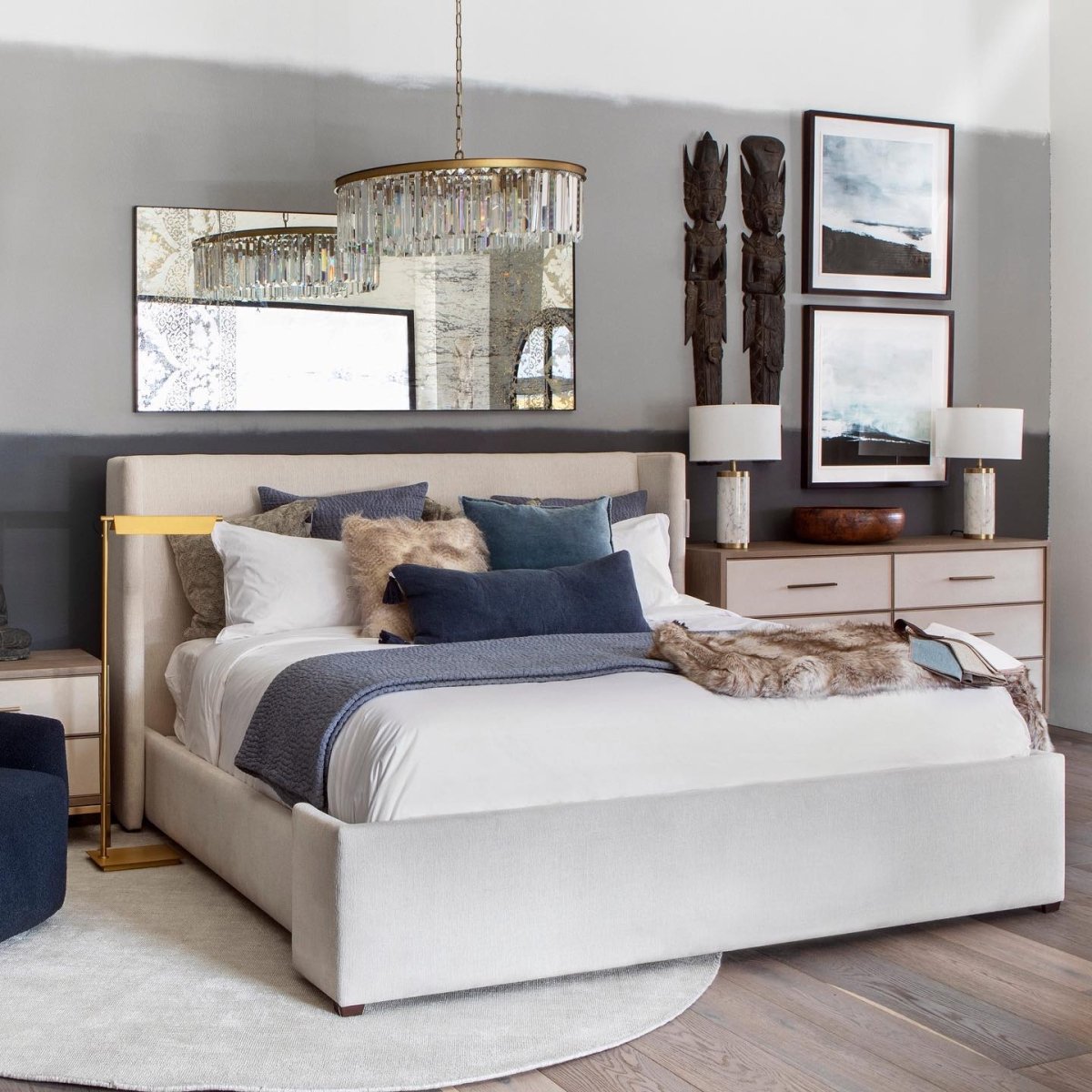 Leyland Crystal Round Chandelier - Auralume