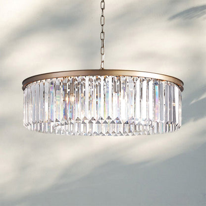 Leyland Crystal Round Chandelier - Auralume