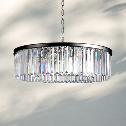 Leyland Crystal Round Chandelier - Auralume