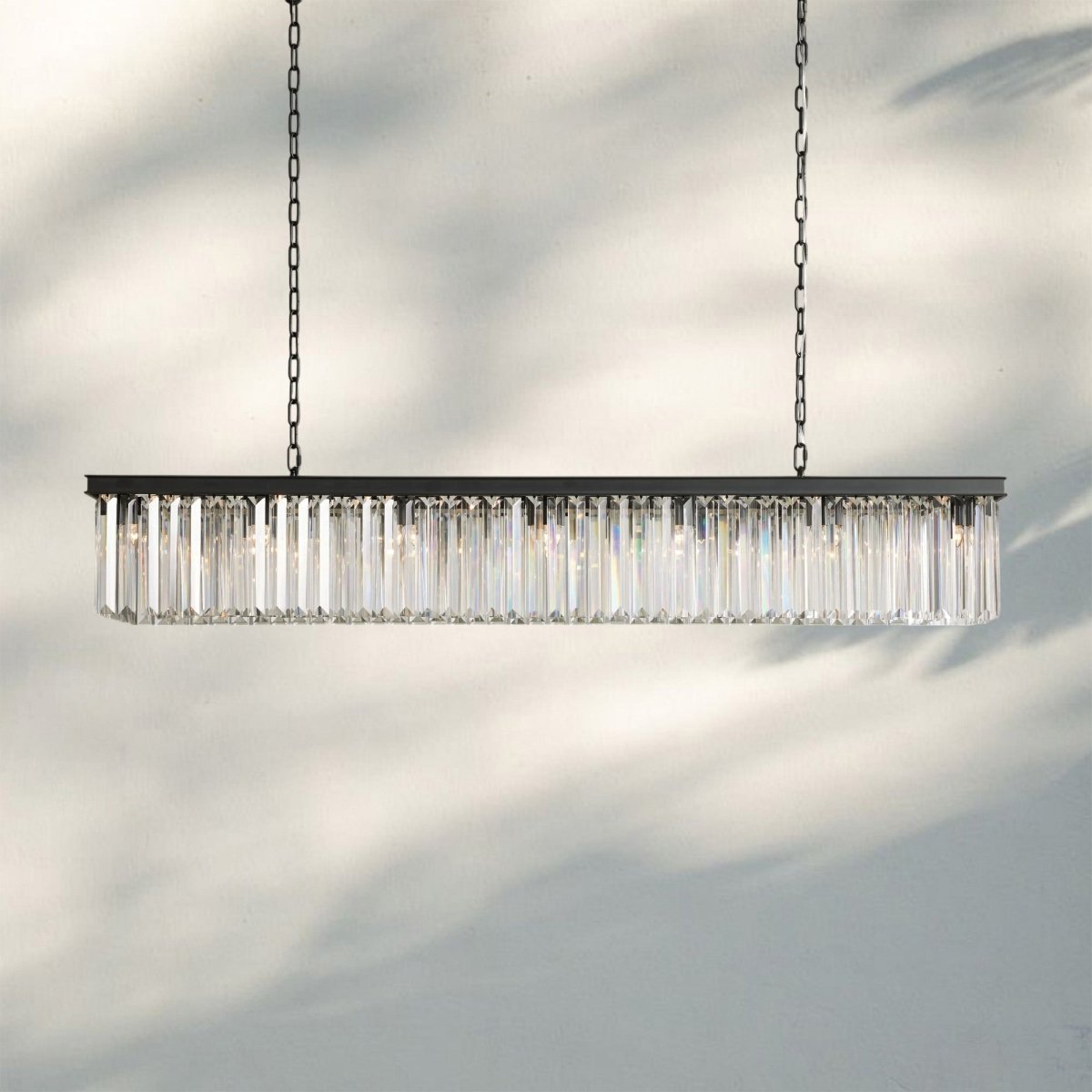 Leyland Rectangular Chandelier 60''72'' - Auralume