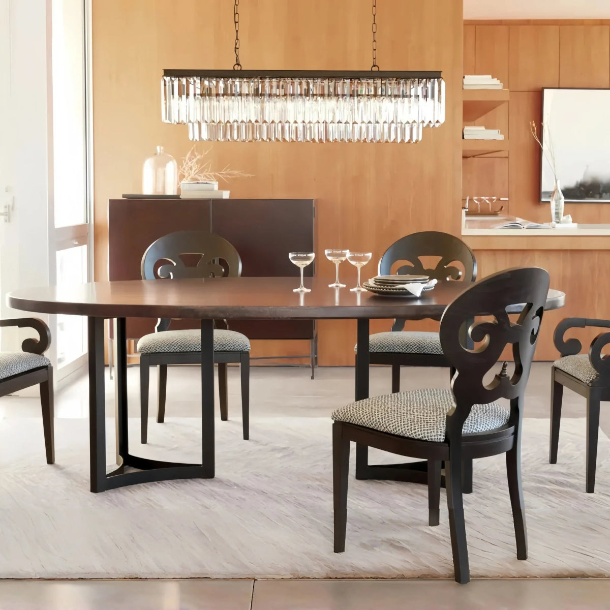 Leyland Rectangular Chandelier 60''72'' - Auralume