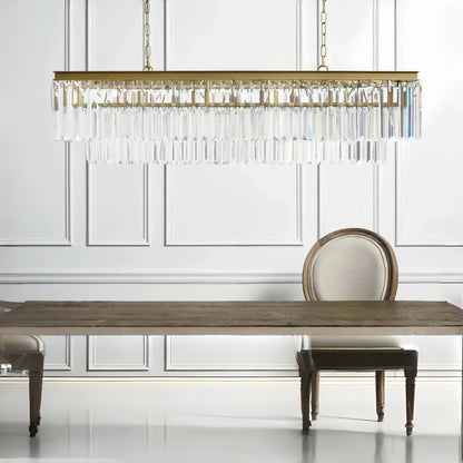 Leyland Rectangular Chandelier 60''72'' - Auralume