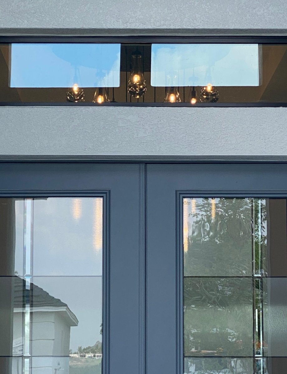 Raindrop Round Chandelier 36" - Auralume