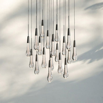 Solitaire Round Chandelier 17" 24" 36“ 58“ - Auralume