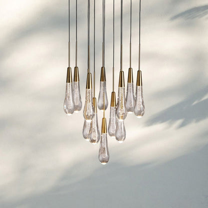 Solitaire Round Chandelier 17" 24" 36“ 58“ - Auralume